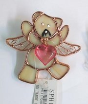 Stained Glass Pot Hanger (HEART) - £11.38 GBP