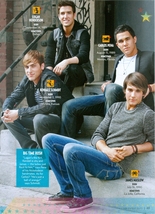 Big Time Rush James Maslow Carlos Pena 11" x 8" Teen Magazine Pinup Mini... - $4.94