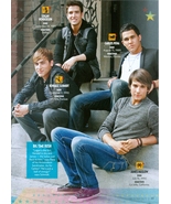 Big Time Rush James Maslow Carlos Pena 11" x 8" Teen Magazine Pinup Mini... - $4.94