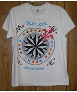 Billy Joel Concert Tour T Shirt Vintage 1989 Storm Front Single Stitched... - £197.13 GBP