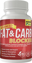Fat &amp; Carb Blocker Pure Kidney Bean Extract for Weight Loss and Appetite Suppres - £22.88 GBP