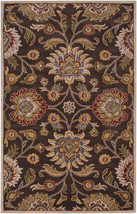 Livabliss Rug CAE1051-58 5 x 8 ft. Rectangle Brown and Beige Hand Tufted Area Ru - £533.63 GBP