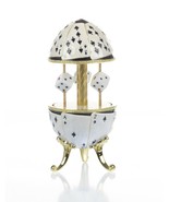 White Music Cards Carousel by Keren Kopal with Austrian Crystals-
show o... - £101.22 GBP