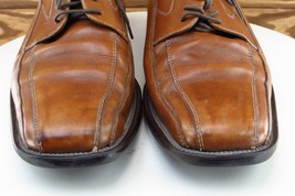 Kenneth Cole Shoes Sz 10 M Brown Derby Oxfords Leather Men 12511 - $39.59