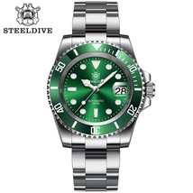 Steeldive SD1953 Diver Watch Ceramic Bezel 41mm Water Resistant Seiko NH... - £97.69 GBP