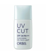 ORBIS UV CUT Sunscreen on Face Light 28 ml SPF 34 PA+++  Free ship - $51.93 CAD