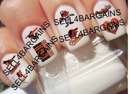 2023 MLB BALTIMORE ORIOLES BASEBALL TEAM》10 DIFFERENT DESIGNS》Nail Art D... - $9.75
