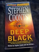 Deep Black, by Stephen Coonts and Jim DeFelice, 2003 audio cassette audi... - £7.09 GBP