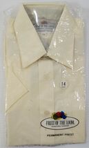 G) Vintage Fruit of the Loom Woolworth's Boys Long Sleeve Off-White Dres... - $9.89