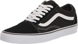 Vans Mens Old Skool Classic Shoes Color Black White Size 5.5 - £56.33 GBP