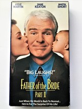 FATHER OF THE BRIDE Part II with Steve Martin (VHS) 1992  - £2.40 GBP