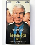FATHER OF THE BRIDE Part II with Steve Martin (VHS) 1992  - £2.35 GBP