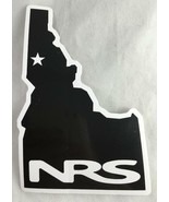NEW Black NRS Idaho Kayaking Boating Rafting Sticker Decal 5&quot; x 3&quot; - £3.10 GBP