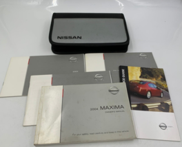 2004 Nissan Maxima Owners Manual Handbook Set with Case OEM C01B05049 - £35.45 GBP