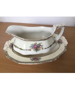 Alfred Meakin Harmony fruit bowl and creamer USA patent lot of 2 free sh... - £47.40 GBP