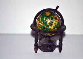 Vintage Mini Desktop Globe, Item # 1247, globe, unique globe, rare globe - $7.90