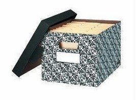 Bankers box stor/file medium-duty storage boxes, letter/legal, brocade, ... - $574.58 MXN