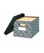 Bankers box stor/file medium-duty storage boxes, letter/legal, brocade, ... - $574.58 MXN