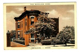 The Macaluse House Postcard Chicago Illinois Refined House Refined Peopl... - $49.63