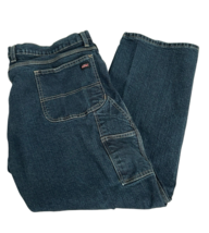 Dickies Carpenter Jeans Men 42x32 (Actual 40x30) Hammer Loop Workwear Bl... - $33.25