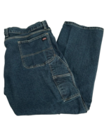 Dickies Carpenter Jeans Men 42x32 (Actual 40x30) Hammer Loop Workwear Bl... - $33.25