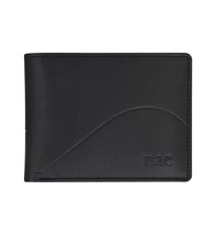 Men vegan wallet black trifold slim card slot inner pocket coin bill com... - $1,354.47 MXN