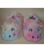 Nicole Miller Fur Faux Rainbow Unicorn Slipper TODDLER Size US 9/10 NEW ... - $11.87