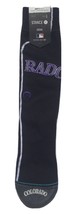 Stance Colorado Rockies  Alt Jersey 2  Crew Socks L Black Purple A545A20RAJ - £11.83 GBP