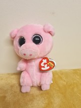 TY Beanie Boos Pink Plush Soft Toy 6&quot; - £7.04 GBP