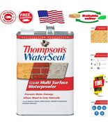 Thompson’s WaterSeal 1 Gallon Clear Waterproofer - Perfect for Wood &amp; Co... - $47.54 CAD