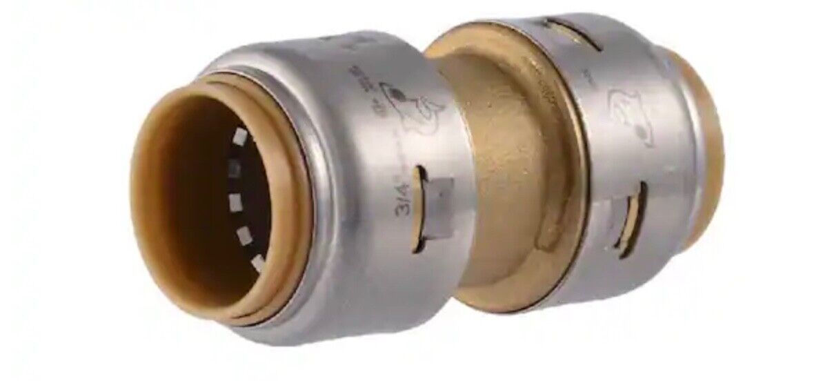 SharkBite Max Push-to-Connect Coupling, 3/4&quot;, Pack of 8 - $74.95