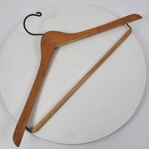 Vintage Wood Coat Suit Hanger 17x9.5 Inch Luxury Wishbone Grand Rapids M... - £10.50 GBP