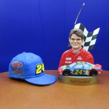 NASCAR Jeff Cordon #24 Collectable Items: Ceramic Racing Cap and Ornamen... - $9.90