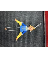 Vintage Sevi Italy Wooden String Marionette Jumping Jack Toy - $22.76