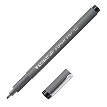 Staedtler Pigment Liner, 1.2 mm, 308 Black, Pack of 1, 308 12-9 - £8.25 GBP