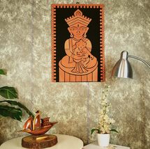 SOWPEACE Handmade The Little Ganesha wall decor showpiece/figurine made of doubl - £102.03 GBP