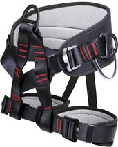 Adjustable Thickness Climbing Harness Half Body Harnesses For Fire Rescuing - £37.76 GBP