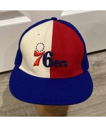 Philadelphia 76ers Sixers 1977 Hardwood Classics Wool Hat Cap Fitted 7 1/4 - $65.13
