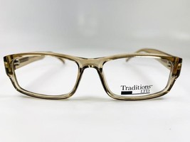 New TRADITIONS SJB-06 Col.20 Crystal Beige Eyeglasses 53/16/145 - $740.43 MXN