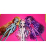 My Little Pony Equestria Dolls Rainbow Celestia Twilight  - $317.00 MXN