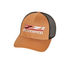 Chevrolet Silverado Z71 Brown and Black Mesh Hat - £23.52 GBP