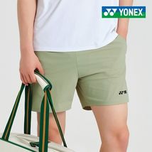 YONEX 26S/S Men's Badminton Woven Shorts Sports Training Pants Green 269... - $44.91