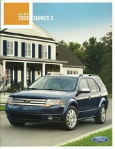 2008 Ford TAURUS X sales brochure catalog 08 US Eddie Bauer - £4.79 GBP