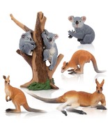7Pcs Australian Wildlife Animal Figurines Includes Koala And Kangaroo Fi... - £21.17 GBP