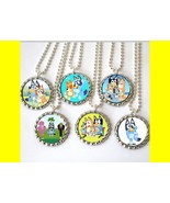 Bluey cartoon 10 Necklaces Necklace Birthday party favors gifts for Good... - £9.95 GBP