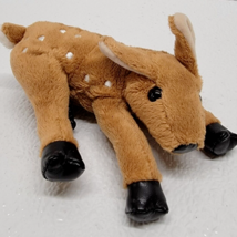 FOLKMANIS Mini Fawn Spotted Baby Deer Finger Puppet Plush Stuffed Animal... - $14.79