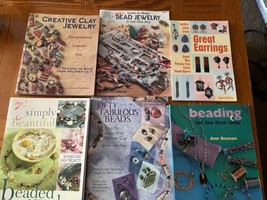 creative clay bead first time Jewelry Making Books Beading Lot - $29.65