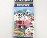 Expressions Pre-Pasted Wallpaper Fire Truck &amp; Dalmatian Puppies Border  ... - $15.79