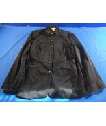 MERONA WOMENS BLACK 2 POCKET BLAZER JACKET COAT BUSINESS DRESS CASUAL ME... - €18,38 EUR