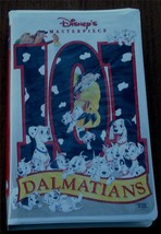 Gently Used VHS Video, Walt Disney&#39;s 101 Dalmatians, Disney Masterpiece - $7.91